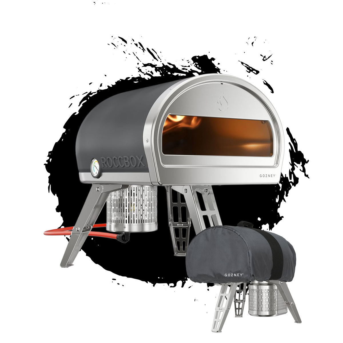 SANTOS SPECIAL | Gozney Pizzaofen Roccbox Grau inkl. Abdeckhaube SANTOS SPECIAL | Gozney Pizzaofen Roccbox Grau inkl. Abdeckhaube