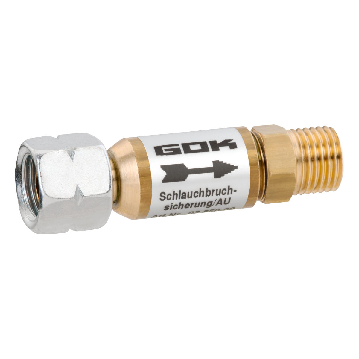 GOK Schlauchbruchsicherung SBS/AU 50mbar 1 200 7,76 1,5kg/h