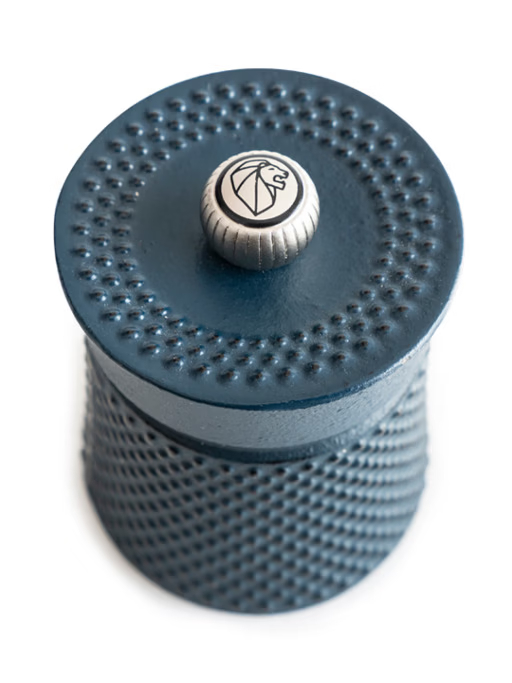 BALI Pfeffermühle Gusseisen blau 8 cm