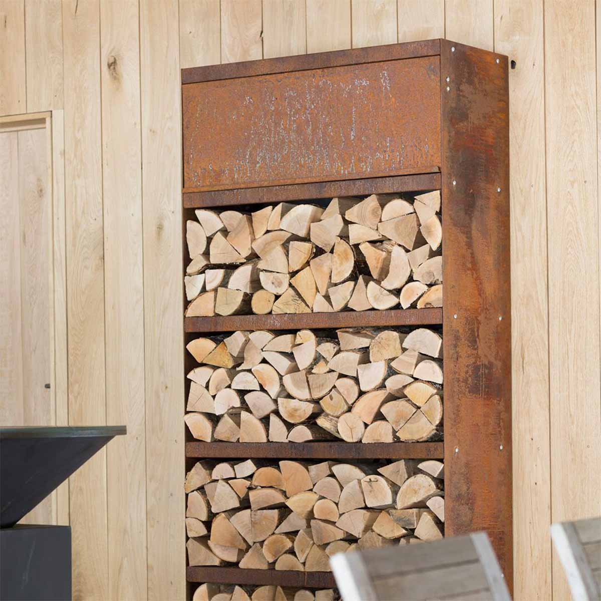 OFYR Wood Storage Corten 100 OFYR Wood Storage Corten 100