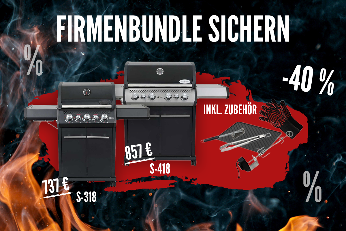 Sichert Euch den S-418 oder 318 im Firmenbundle für 857 bzw. 737 € inklusive Zubehör!