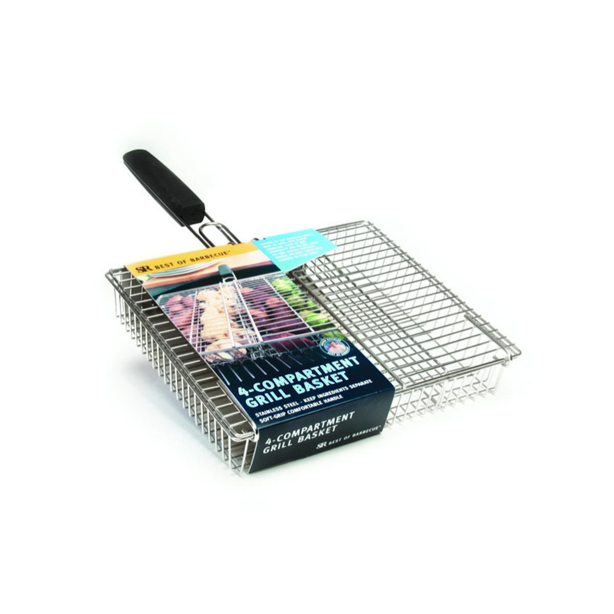 Steven Raichlen Edelstahl Grill Basket