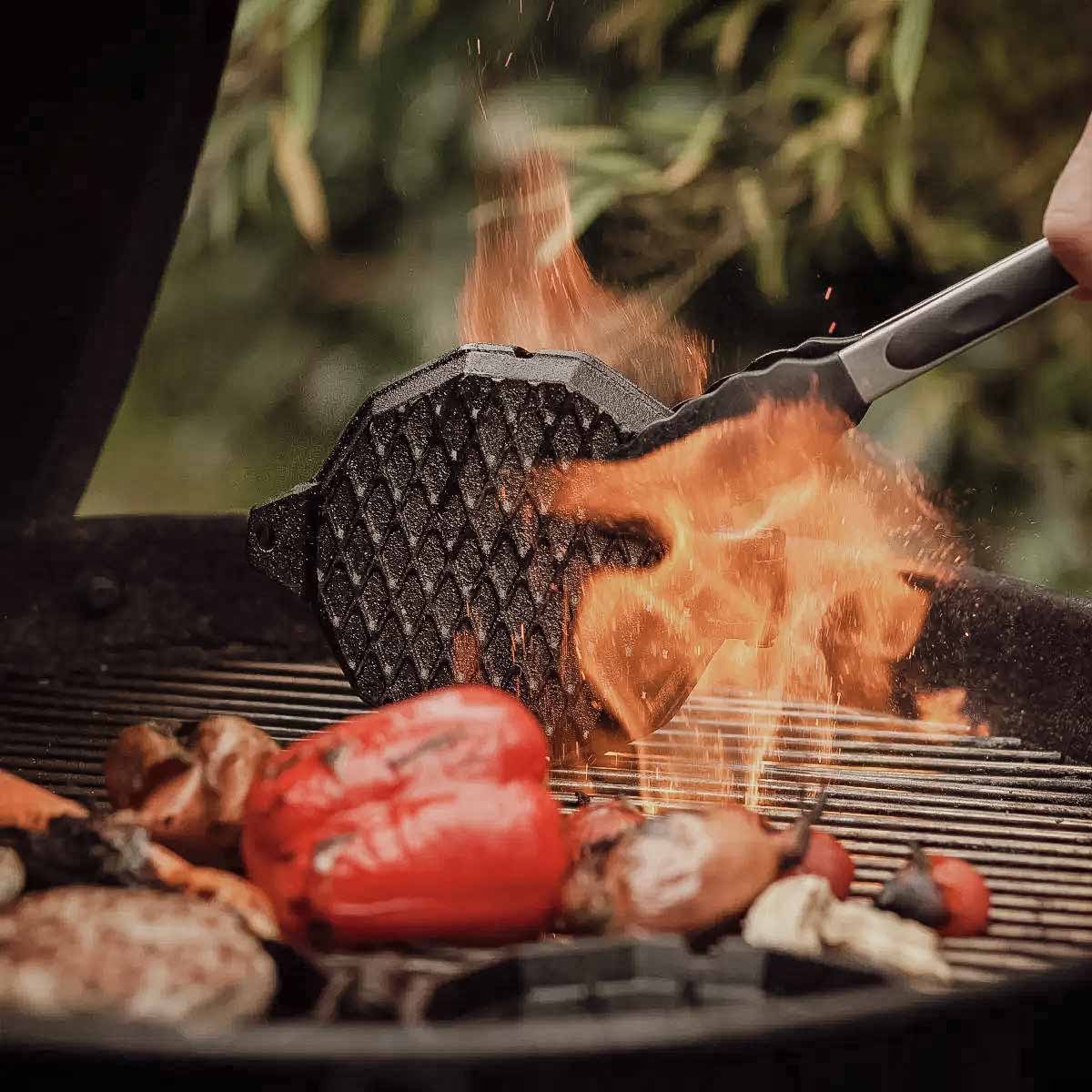 SANTOS Burgerdevil Burgereisen, Gusseisen, Ø 12 cm SANTOS Burgerdevil Burgereisen, Gusseisen, Ø 12 cm