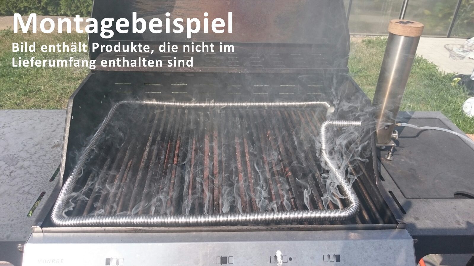 Smo-King Flexrohr 1 m - 16mm für Grill-Smo
