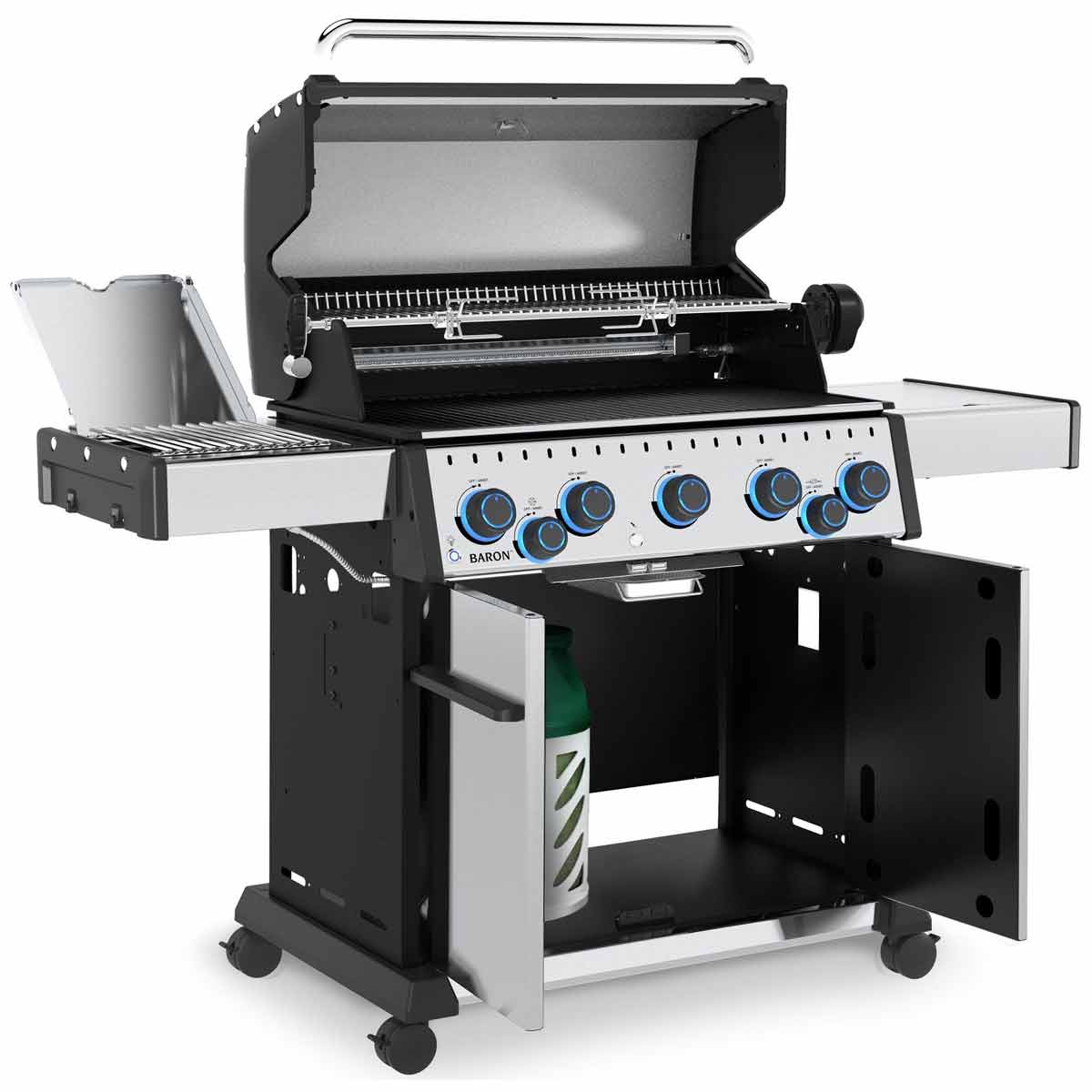 Broil King Baron S 590 IRX Gasgrill Edelstahl inkl. Drehspieß