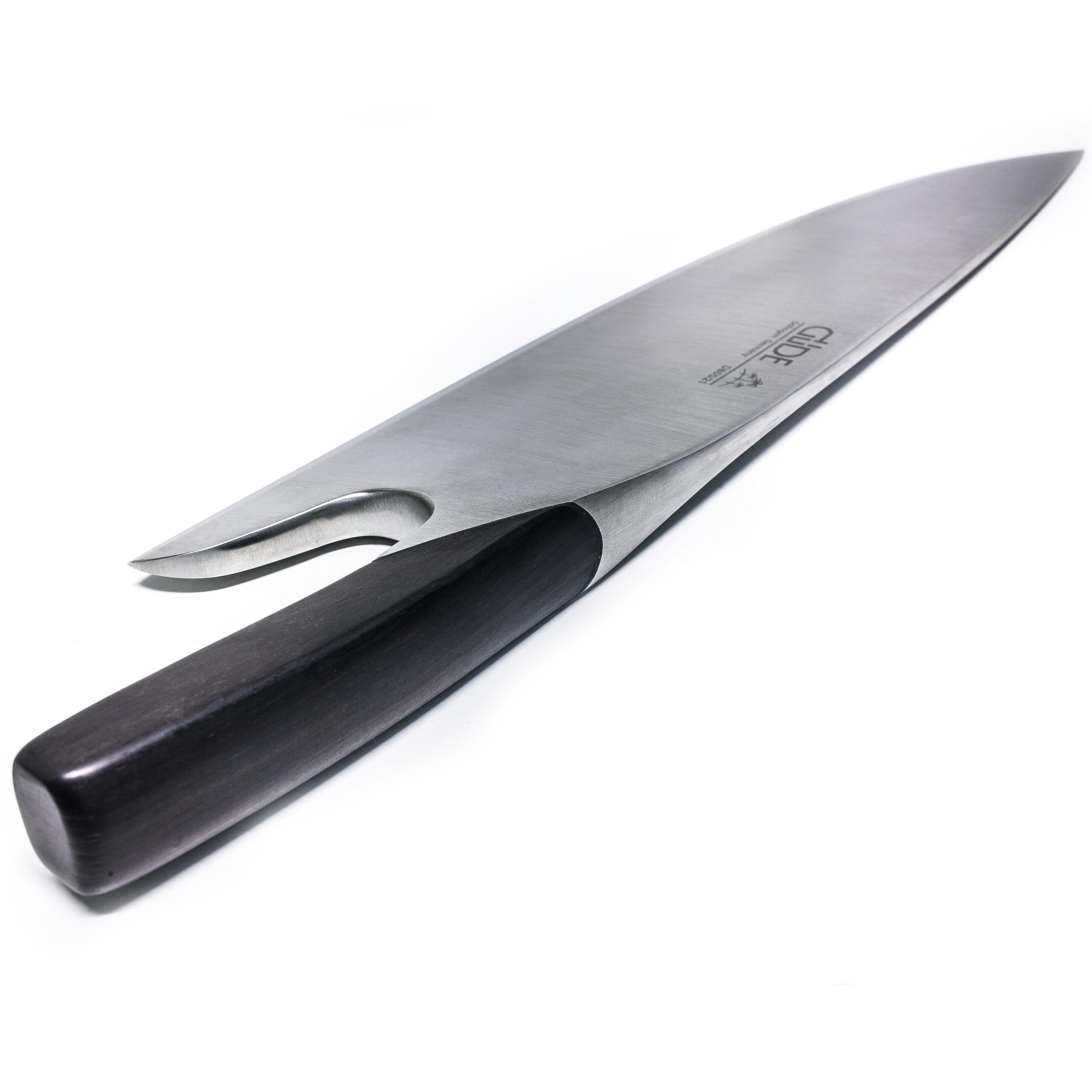 Güde THE KNIFE 26 cm – Ikonisches Kochmesser mit außergewöhnlichem Design
