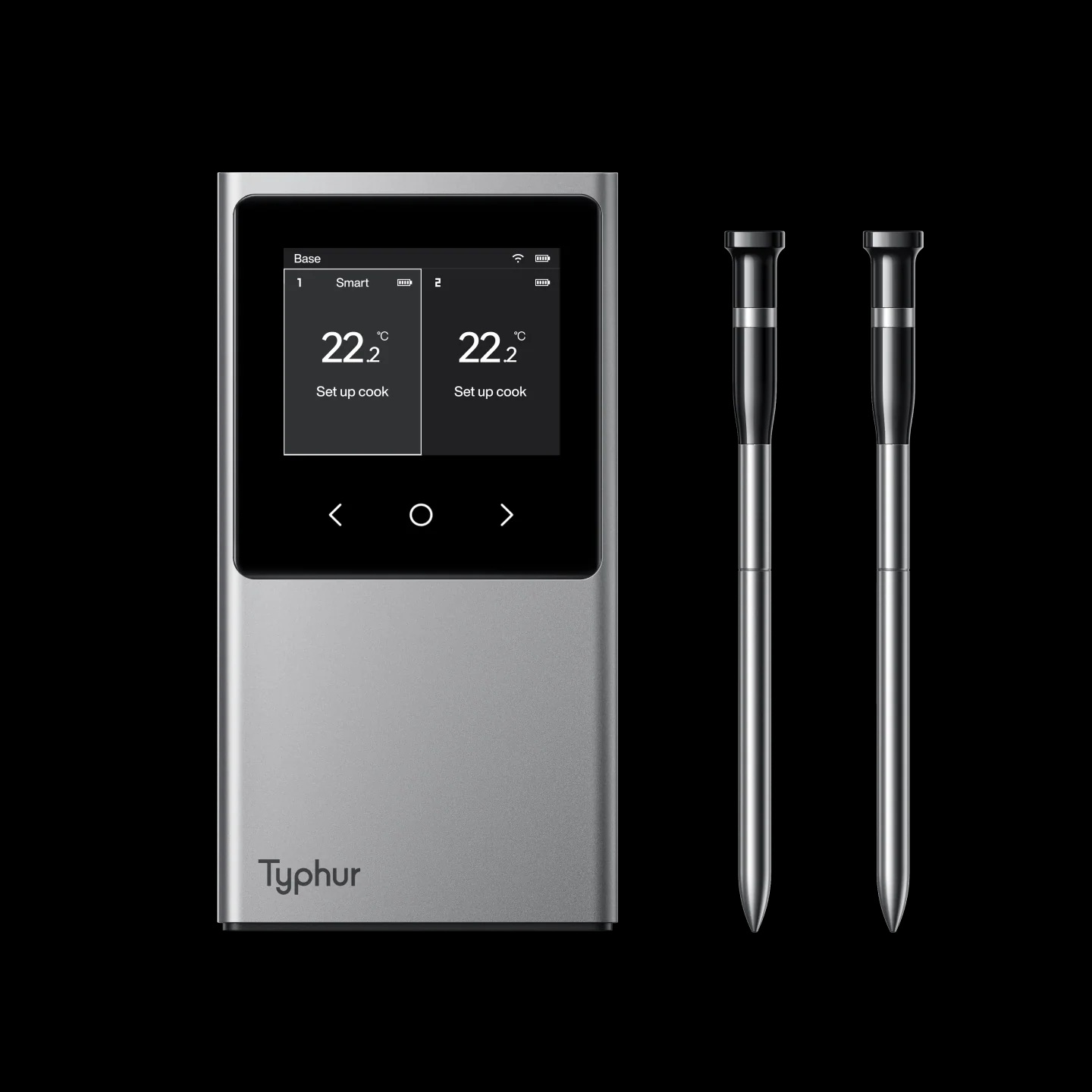Typhur Bluetooth/WiFi Wireless Thermometerwith 2 Probes