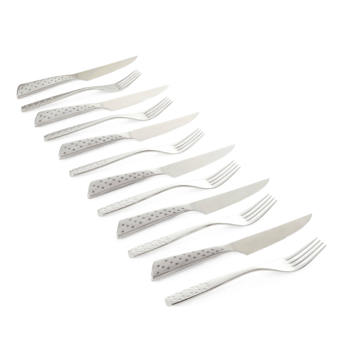 Weber Deluxe Steak- Set - 12-teilig, Edelstahl Weber Deluxe Steak- Set - 12-teilig, Edelstahl