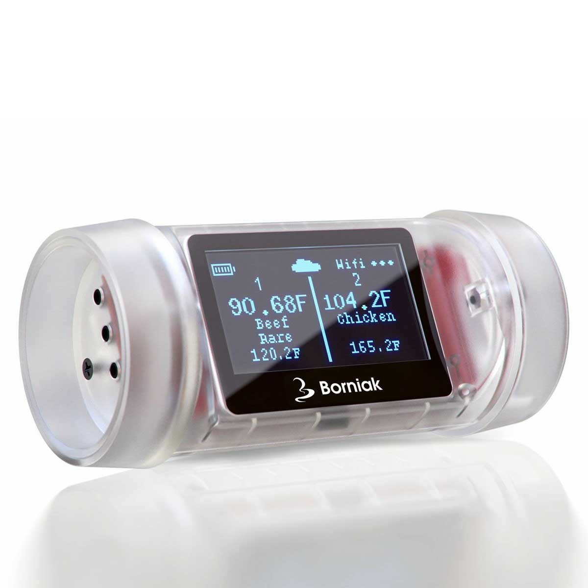 GrillEye MAX Bluetooth WiFi Grillthermometer - Borniak Edition GrillEye MAX Bluetooth WiFi Grillthermometer - Borniak Edition