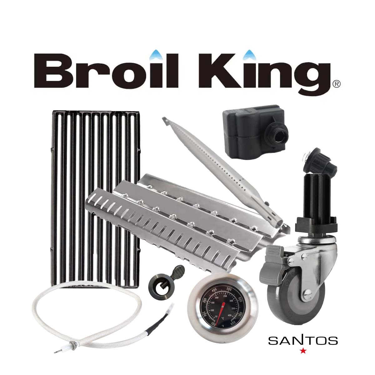 Broil King Kabelbaum Drehknopfe 4er BARON, IMPERIAL, REGAL