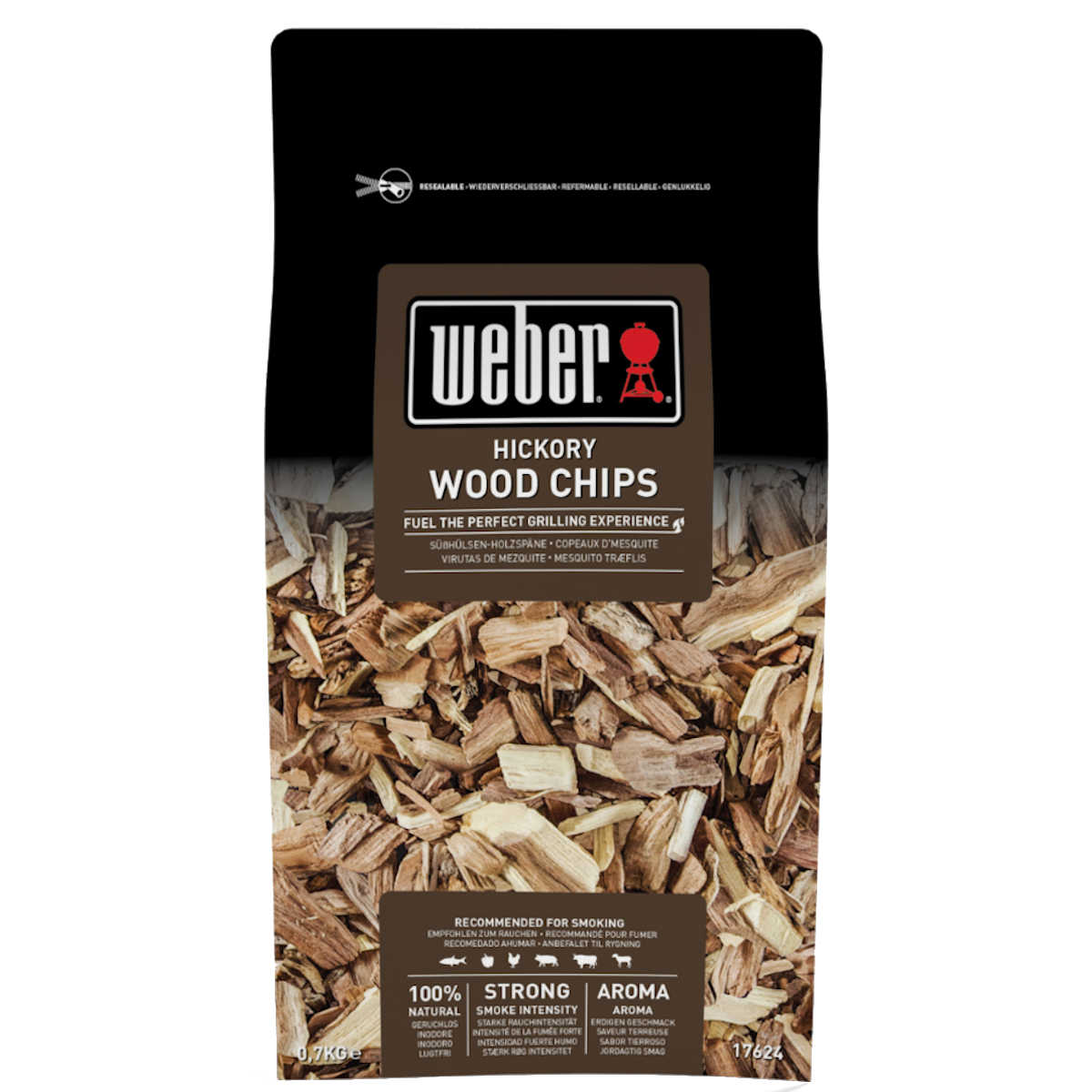 Weber Räucherchips Hickory, 700 g Weber Räucherchips Hickory, 700 g