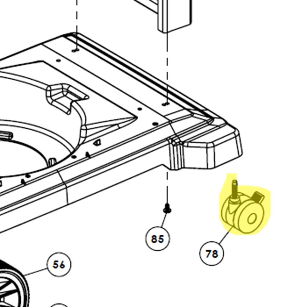 Broil King Rolle mit Bremse SIGNET, SOVEREIGN