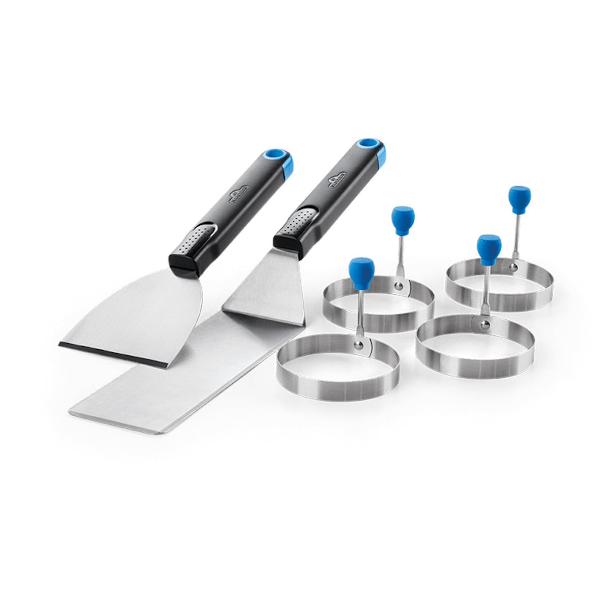 Napoleon Eierringe Frühstücksset, Edelstahl, 6-tlg. Napoleon Frühstücksset für Grills Produktbild