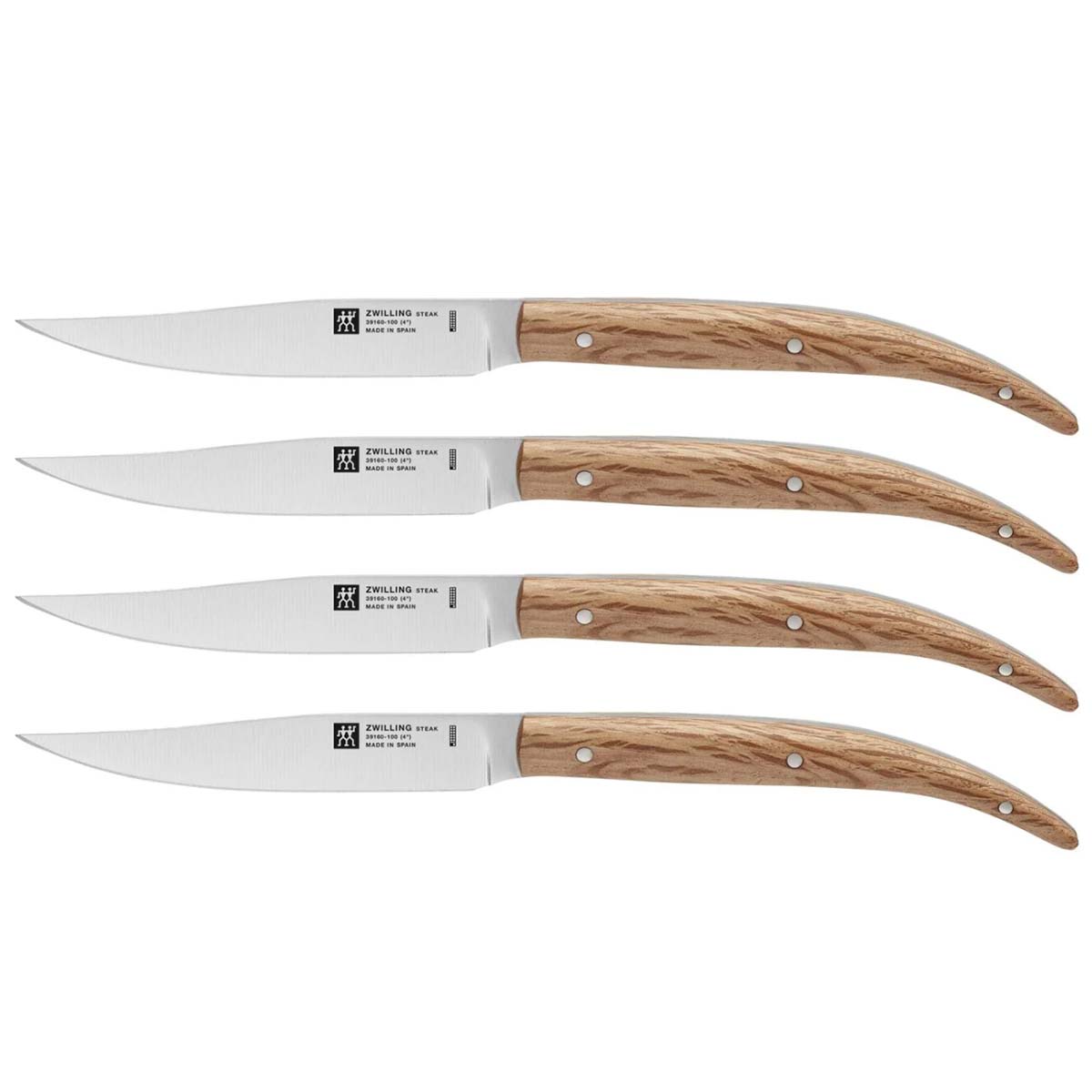 ZWILLING Steakmesserset 4er Set, Edelstahl