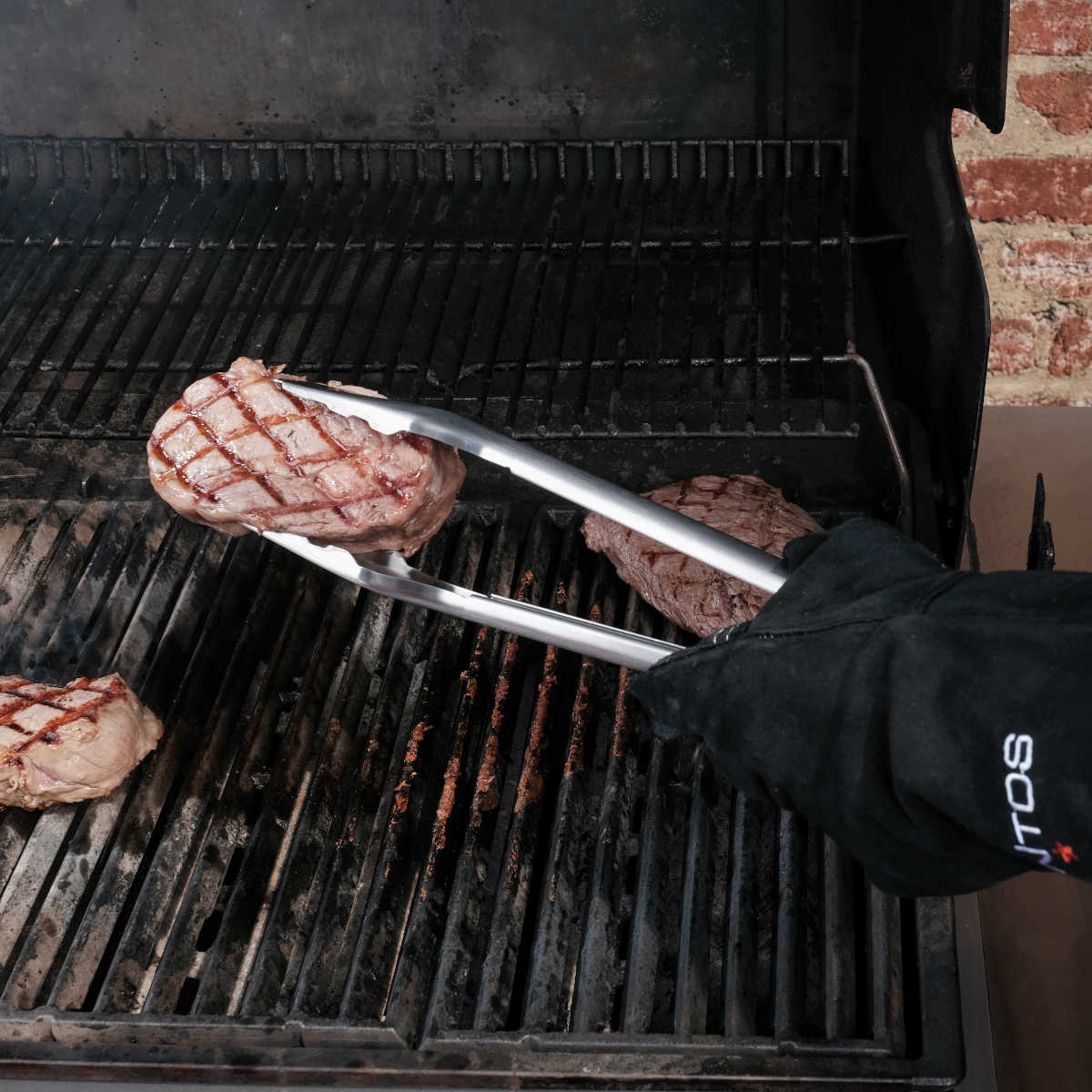 Santos BBQ-Grillbesteck 3-teilig Santos BBQ-Grillbesteck 3-teilig