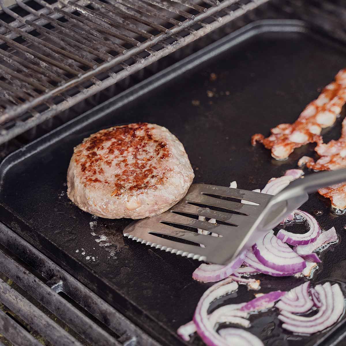 SANTOS Premium Grillwender Edelstahl | 45 cm