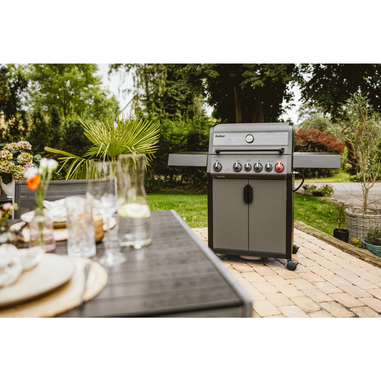 Enders HYDE® 3 SIKR TURBO – Kompakter Gasgrill mit Steakhouse-Power