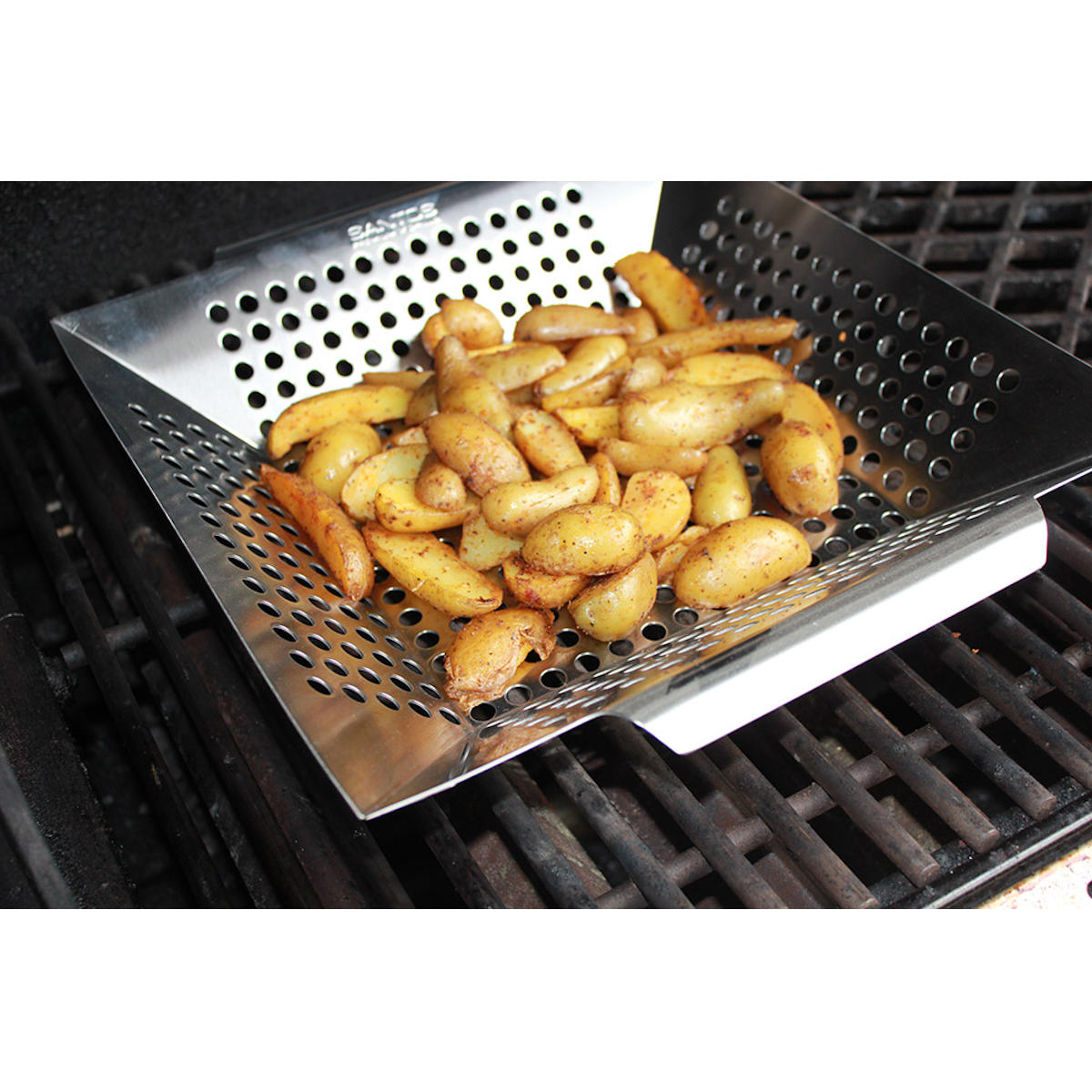 Santos Grillwok Edelstahl 30 5 x 30 5 Santos Grillwok Edelstahl 30 5 x 30 5