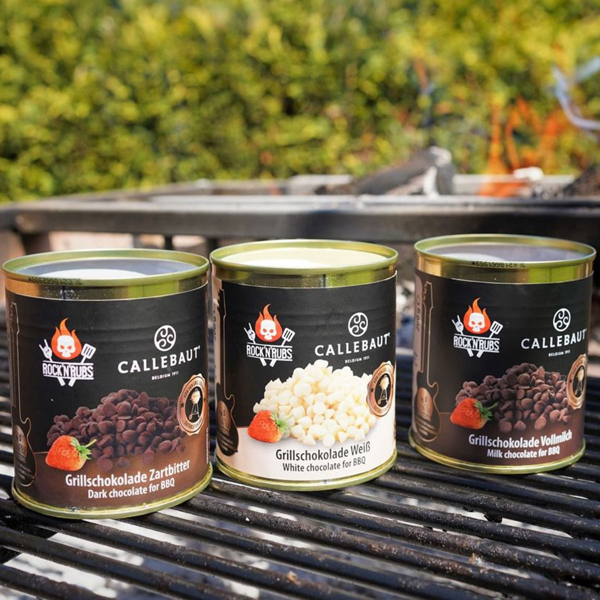 Rock'n'Rubs x Callebaut Grillschokolade "Weiß" Rock'n'Rubs x Callebaut Grillschokolade "Weiß"