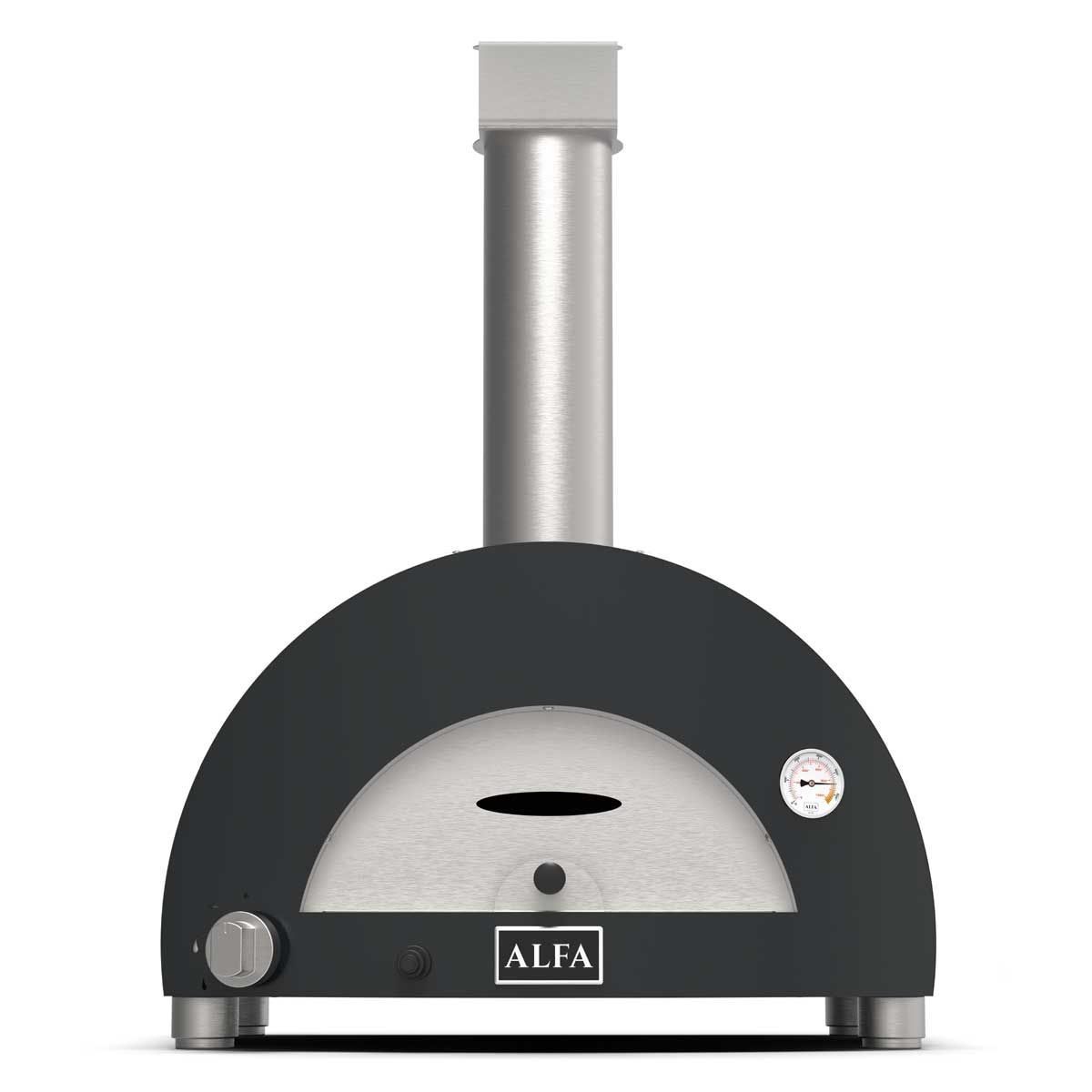 Alfa Forni Gas Pizzaofen Moderno 1 Pizza Schiefergrau | Hybrid Alfa Forni Gas Pizzaofen Moderno 1 Pizza Schiefergrau | Hybrid
