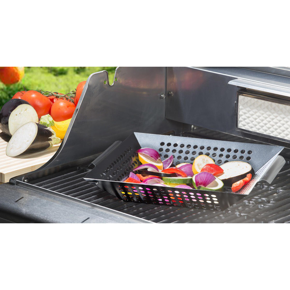 Santos Grillwok schwarz 30 5 x 30 5 Santos Grillwok schwarz 30 5 x 30 5
