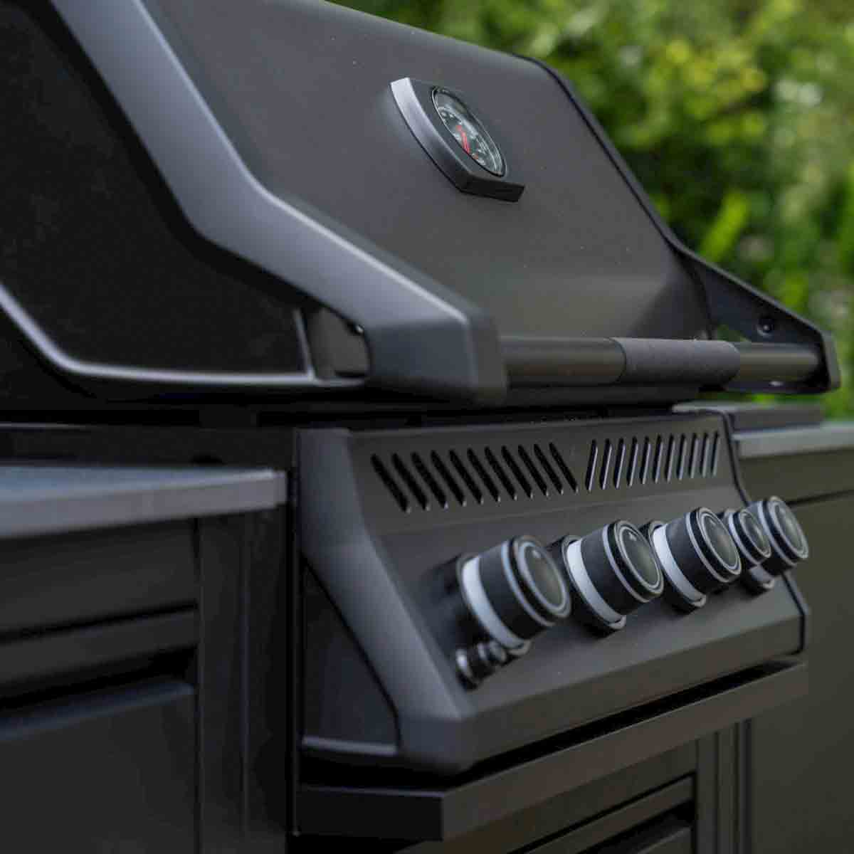 Napoleon Einbaugrill 300-Series 32 Zoll in Mattschwarz