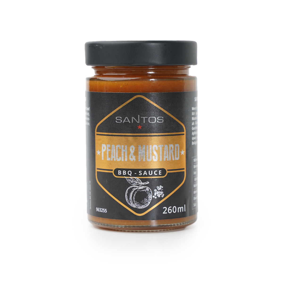 SANTOS Peach & Mustard Sauce SANTOS Peach & Mustard Sauce