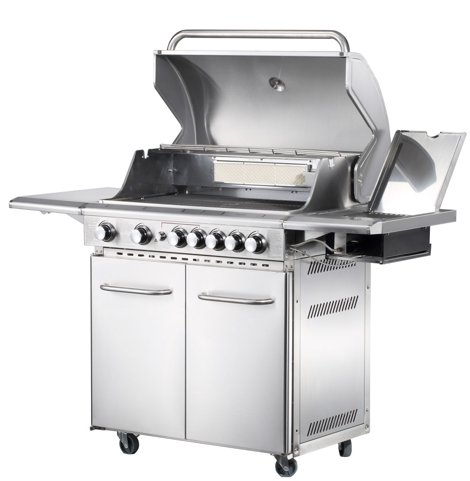 SANTOS Gasgrill E-518 (Eden), mit Seiten- & Heckbrenner SANTOS Gasgrill E-518 (Eden), mit Seiten- & Heckbrenner