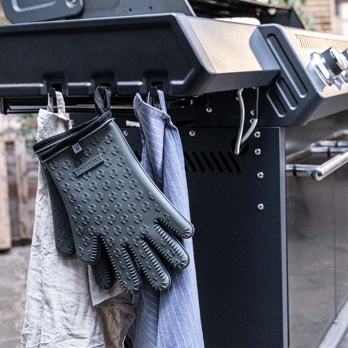 ZWILLING BBQ+ Silikon Grillhandschuhe 2-tlg, Anthrazit ZWILLING BBQ+ Silikon Grillhandschuhe 2-tlg, Anthrazit