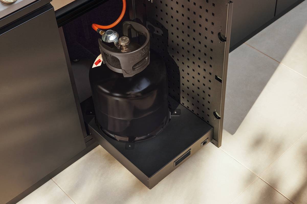 Miele TankManager (Gasflaschen Schublade) – Organizer