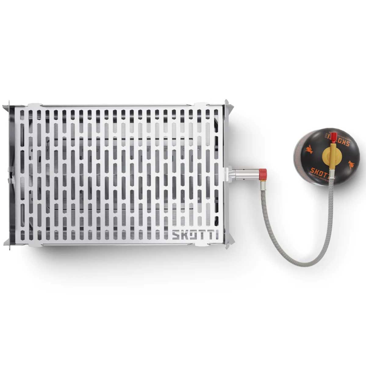Skotti Grill 2.0 – Steckbarer Edelstahl Gasgrill