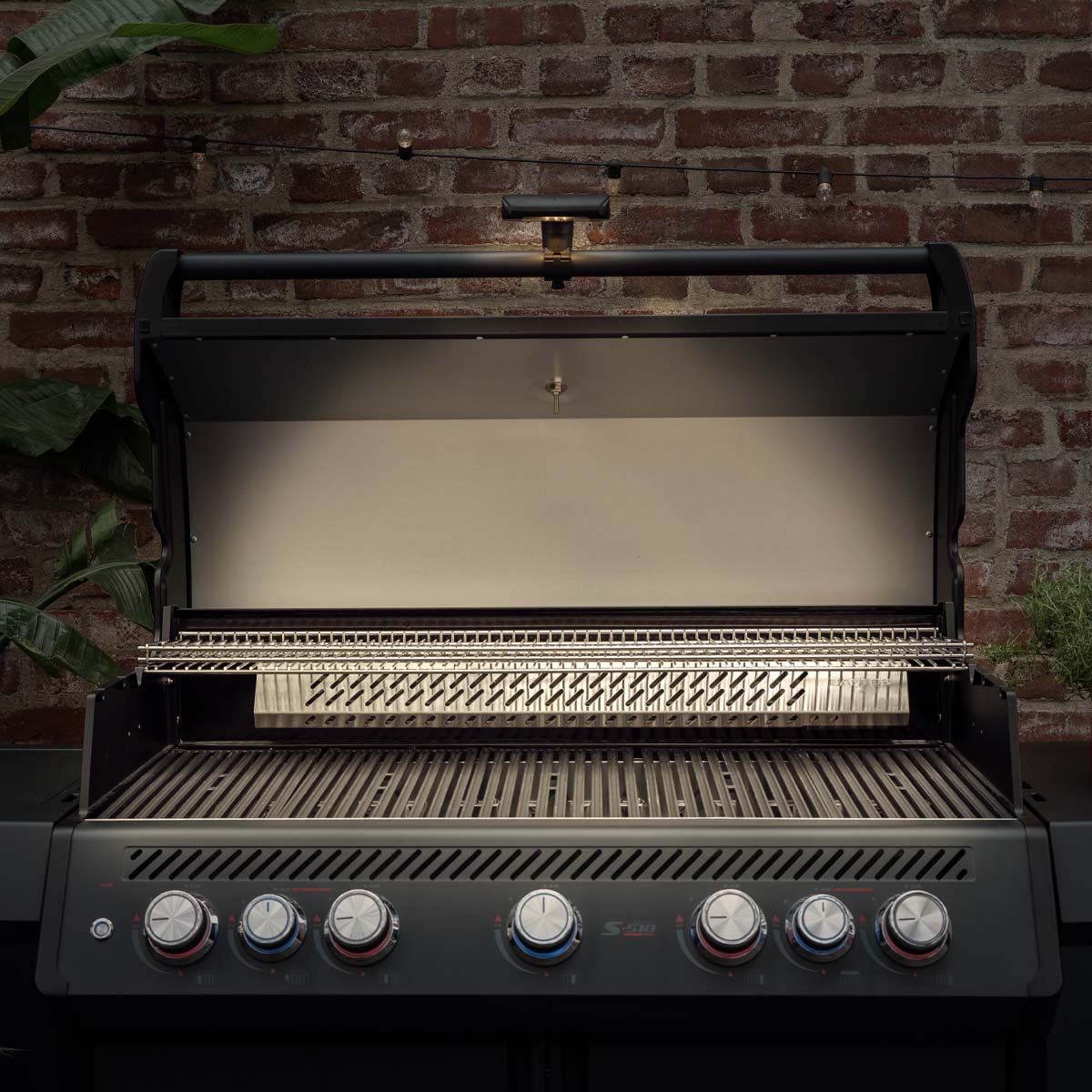SANTOS Design Grilllampe |  automatisch steuerbar