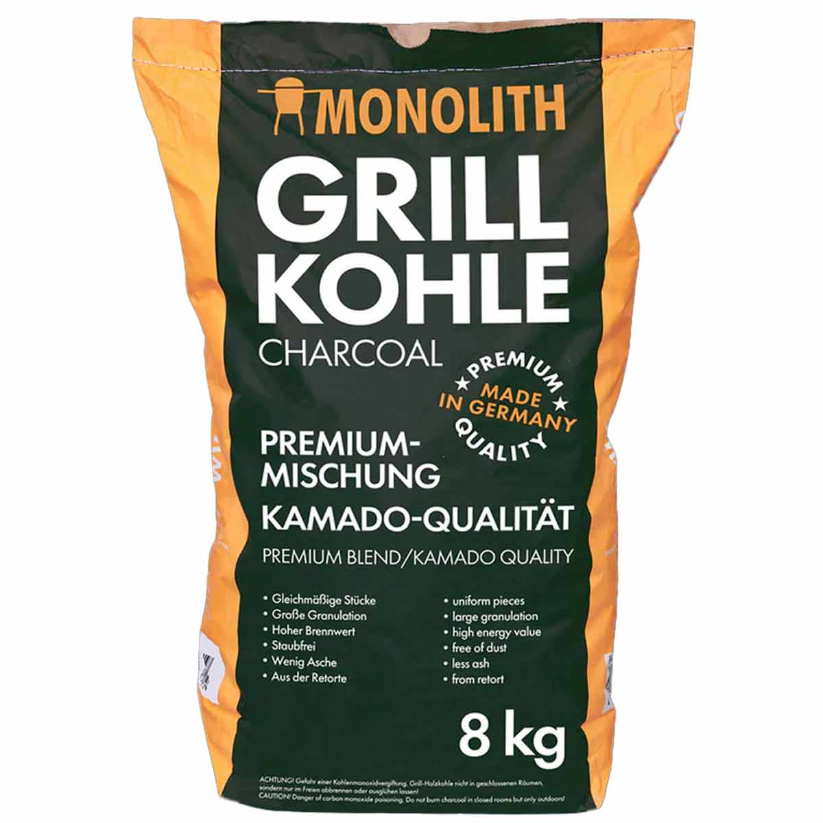 Monolith Grillkohle 8 kg Monolith Grillkohle 8 kg