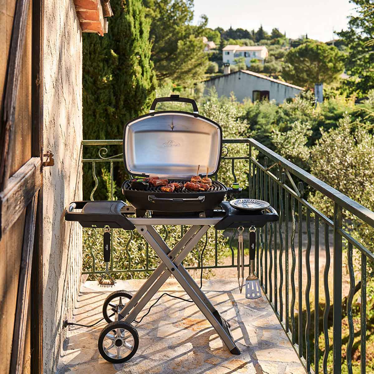 Napoleon TravelQ Elektrogrill | klappbarer Wagen