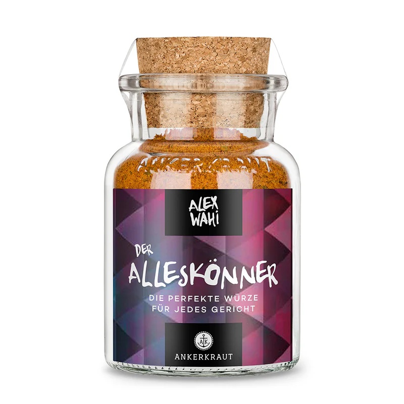 Alleskönner by Alex Wahi, 85g im Korkenglas