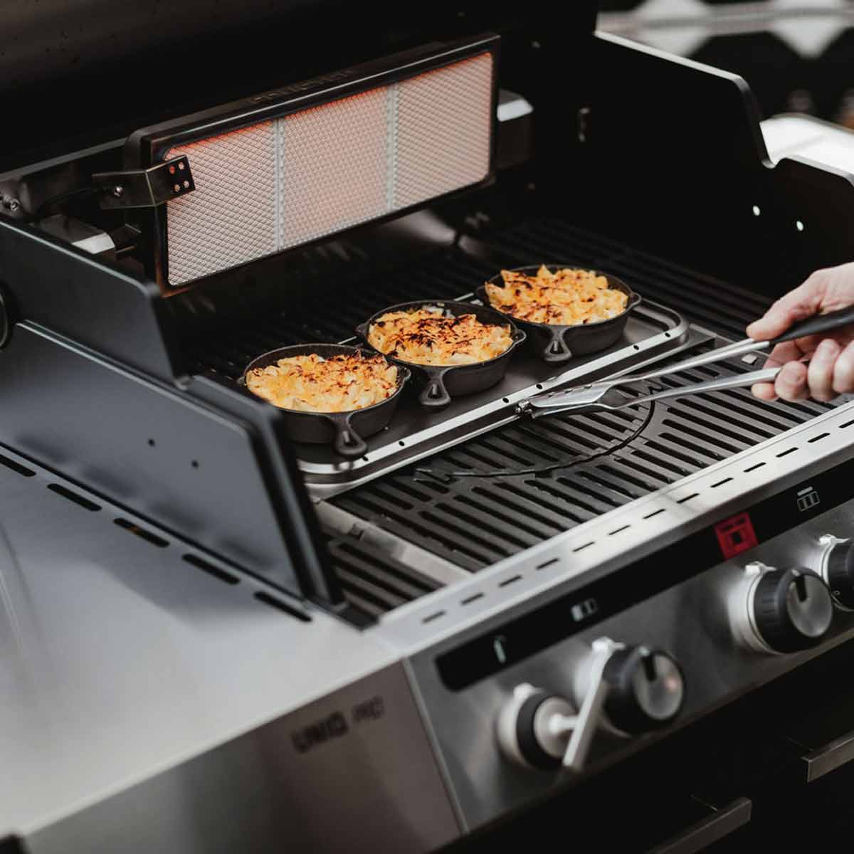Enders Uniq Pro 3 IK Kitchen Cruster, Cruster Backburner stufenlos verstellbar