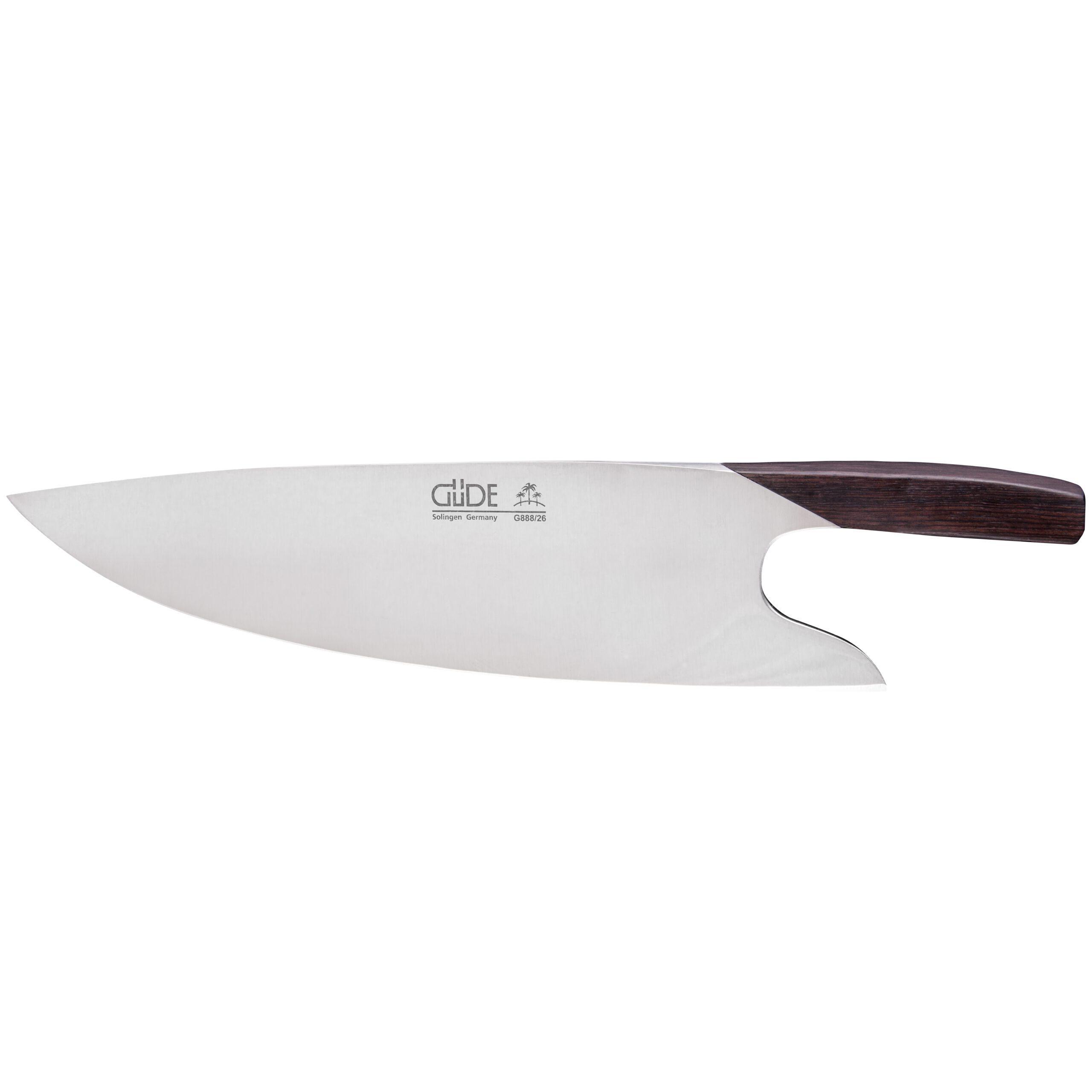 Güde THE KNIFE 26 cm – Ikonisches Kochmesser mit außergewöhnlichem Design