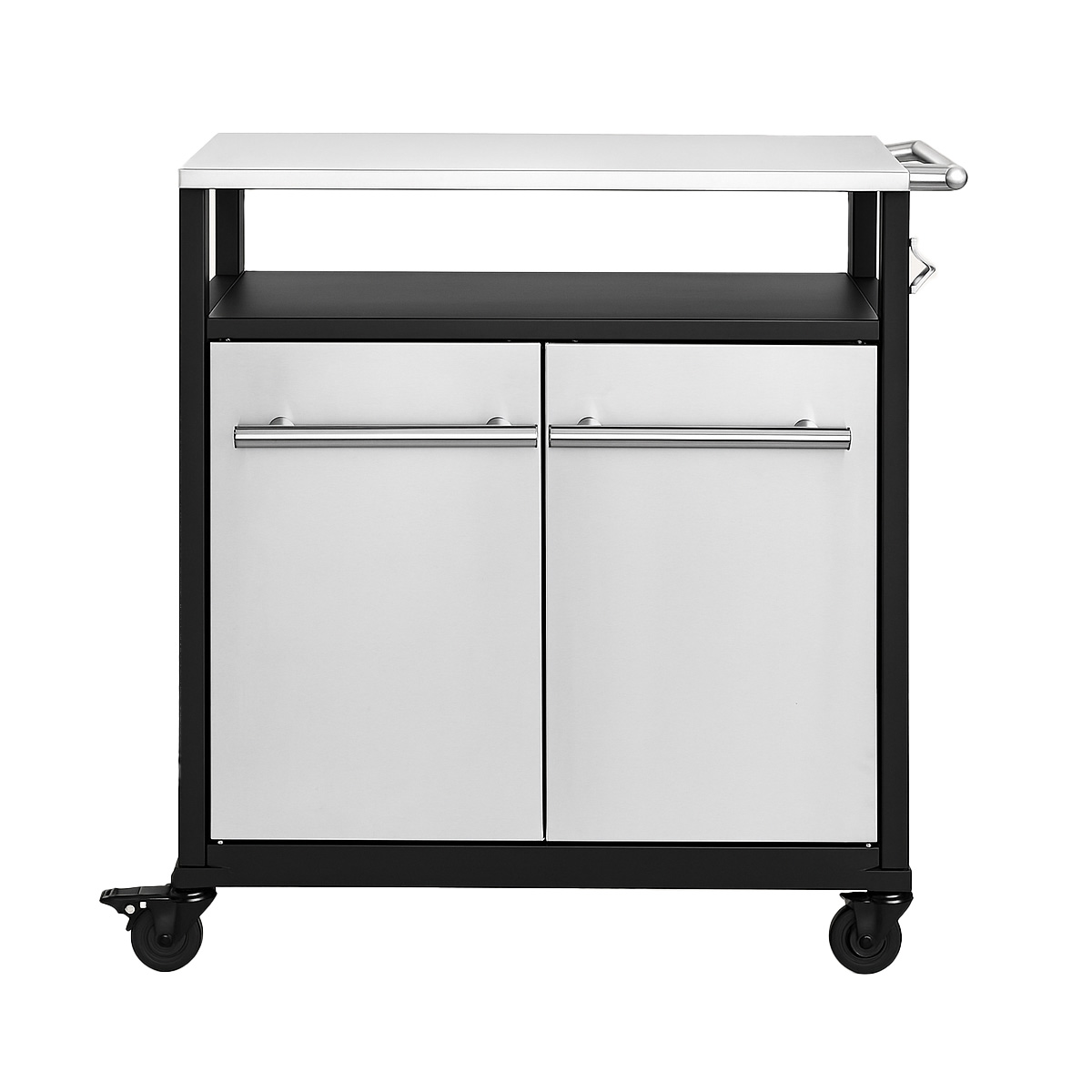 SANTOS BBQ Cart | 2 Türen | Edelstahl SANTOS BBQ Cart | 2 Türen | Edelstahl
