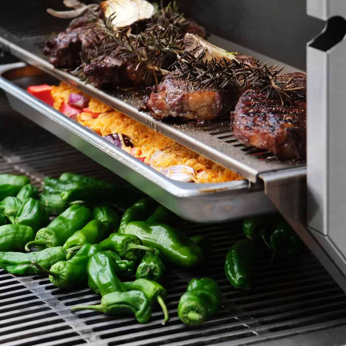 Flammkraft Block D | Gen. 5 | Einbaugrill | Erdgas