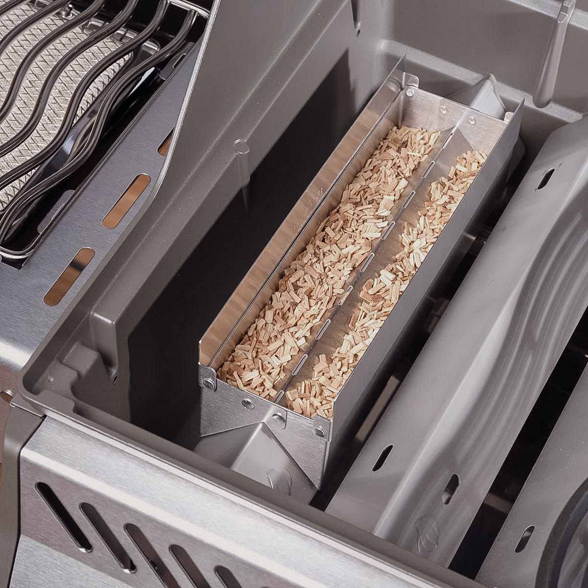 SANTOS Smoker Box für Napoleon Gasgrills Produktbild geschlossen