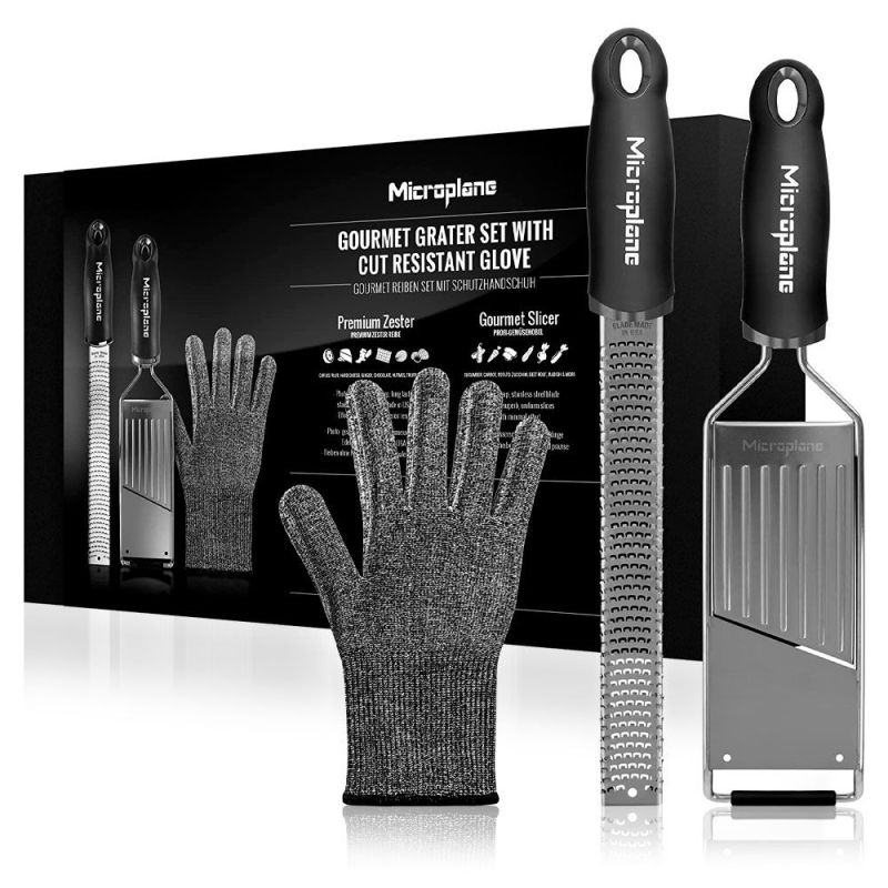 MIC-Gourmet Grater Set with Glove (46020+45044+34027)