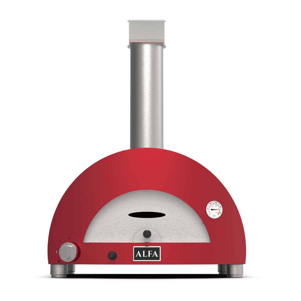 Alfa Forni Gas Pizzaofen Moderno | 1 Pizza | Antikrot | Hybrid