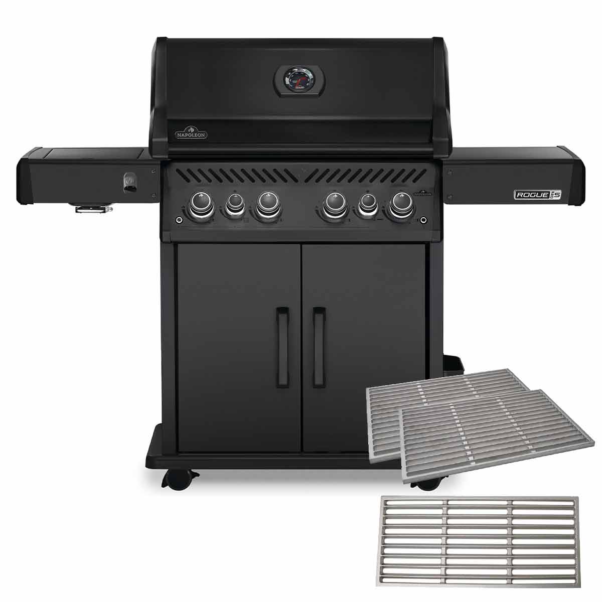 Napoleon Rogue PRO-S 525 Limited Edition | mattschwarz | inkl. Edelstahl-Gussrost-Set Napoleon Rogue PRO-S 525 Limited Edition | mattschwarz | inkl. Edelstahl-Gussrost-Set
