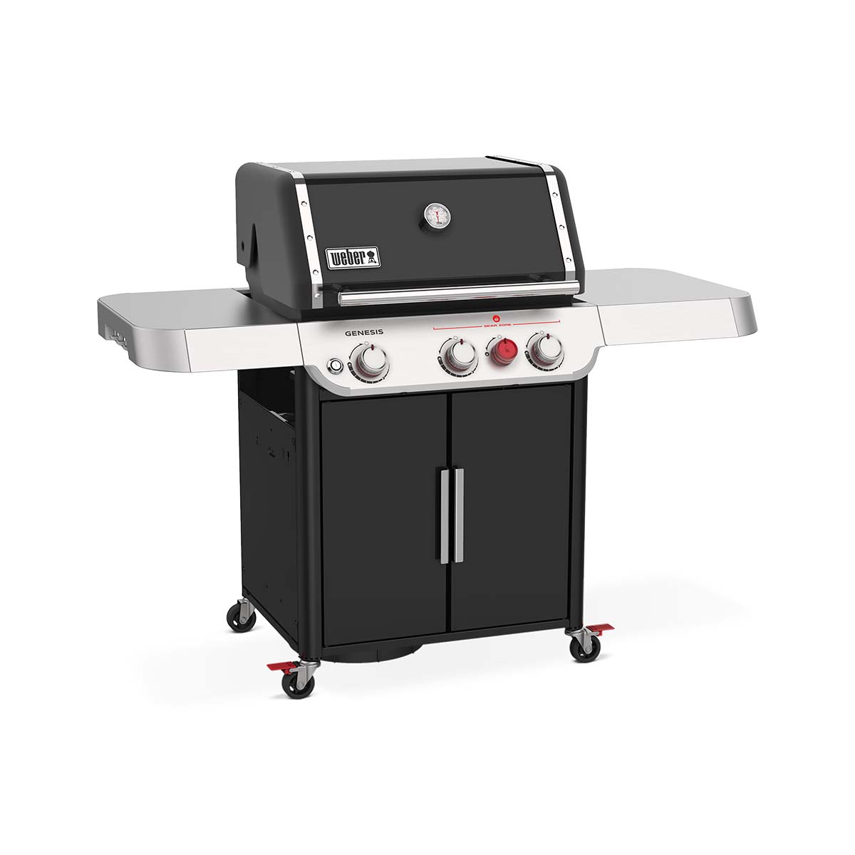 Weber Genesis E-325s Gasgrill, Schwarz Weber Genesis E-325s Gasgrill, Schwarz