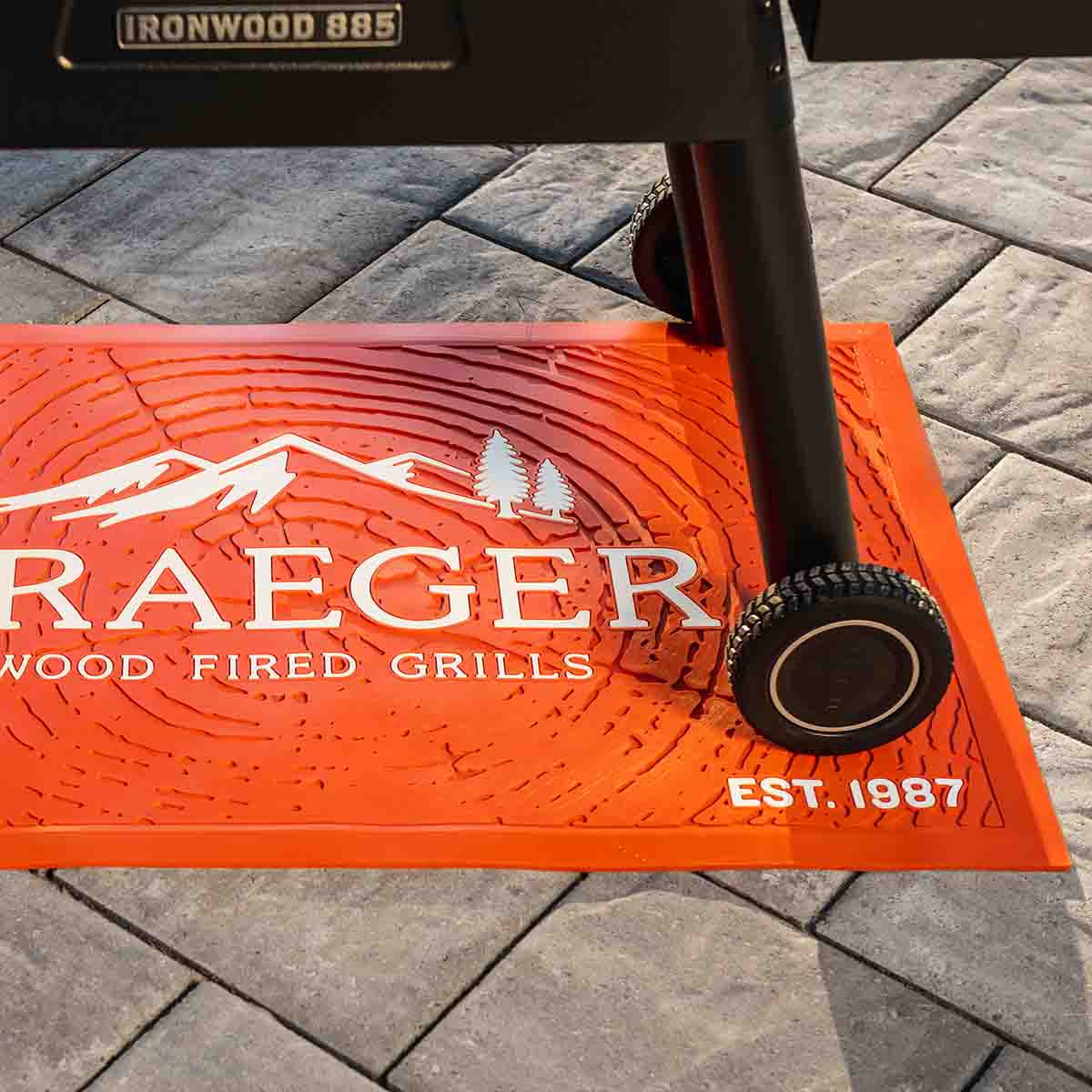 Traeger Grillmatte orange, 120 x 75 cm Traeger Grillmatte orange, 120 x 75 cm