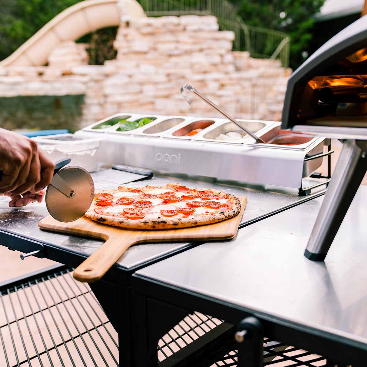 Ooni Bambus Pizzaschaufel & Servierbrett, 35 cm Ooni Bambus Pizzaschaufel & Servierbrett, 35 cm