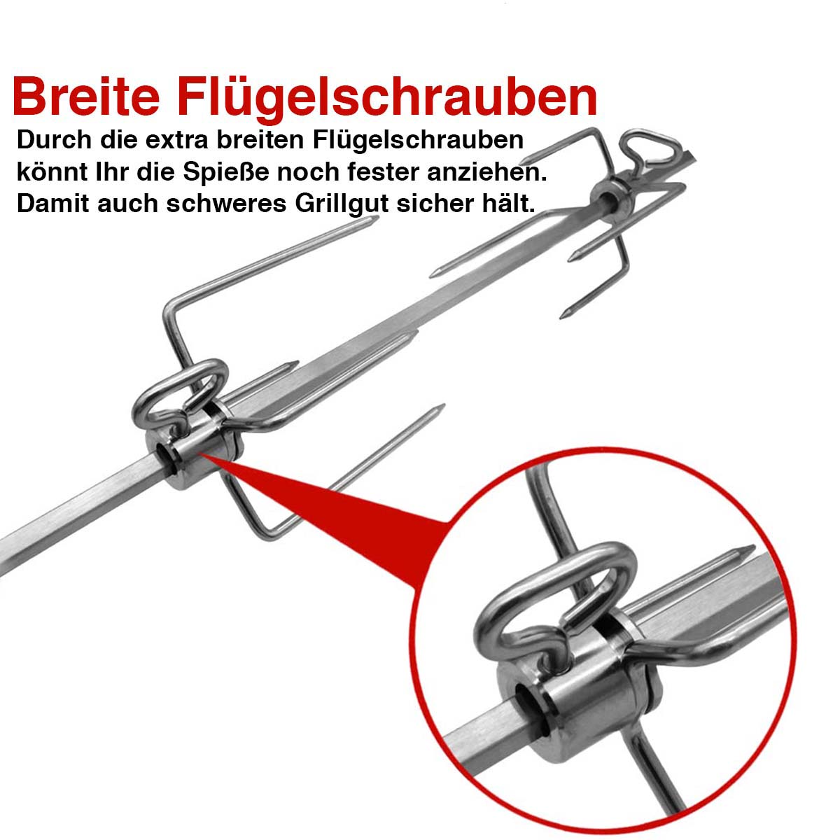 SANTOS Magnetischer Drehspieß für SANTOS S-301 & S-318 | Burnhard EARL