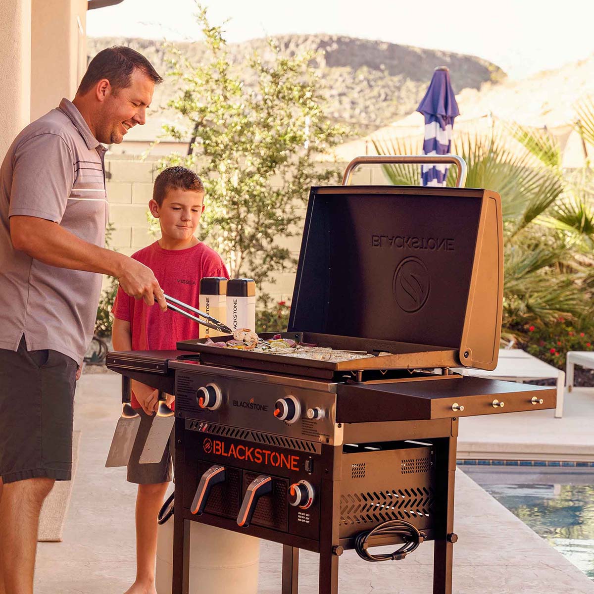Blackstone Plancha Grill 28" mit Airfryer | 73 cm