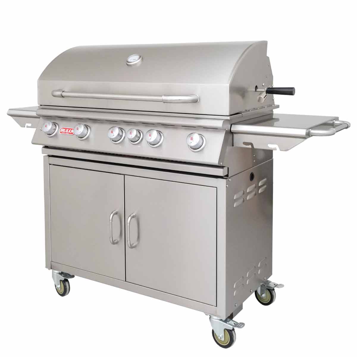 Bull Brahma Gasgrillstation, Ansicht vorne rechts