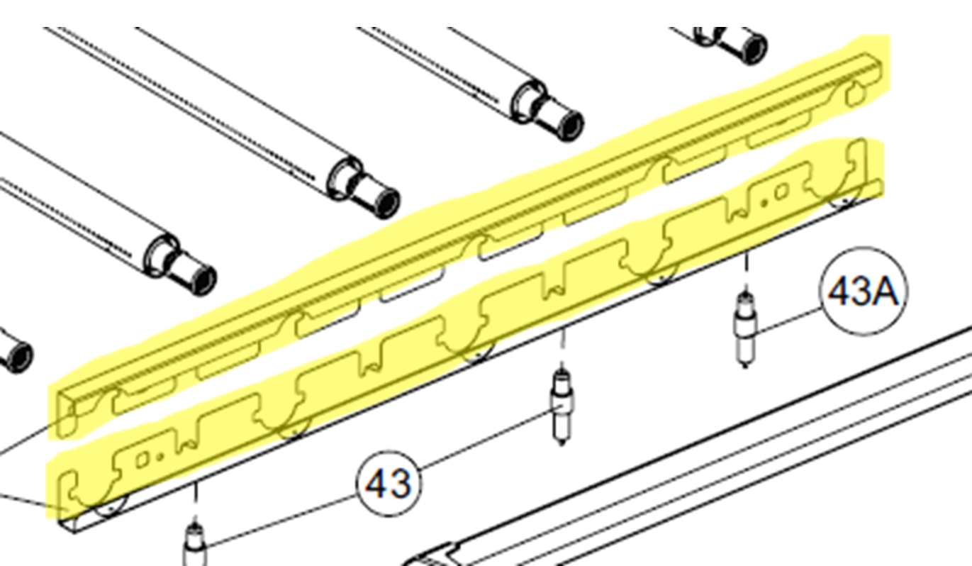 Broil King Zündschiene IMPERIAL, REGAL 500 Broil King Zündschiene IMPERIAL, REGAL 500